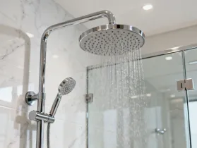 Delta rain shower head