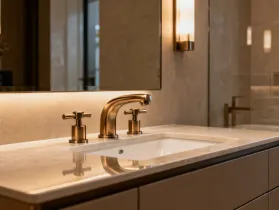 Delta widespread bathroom faucet